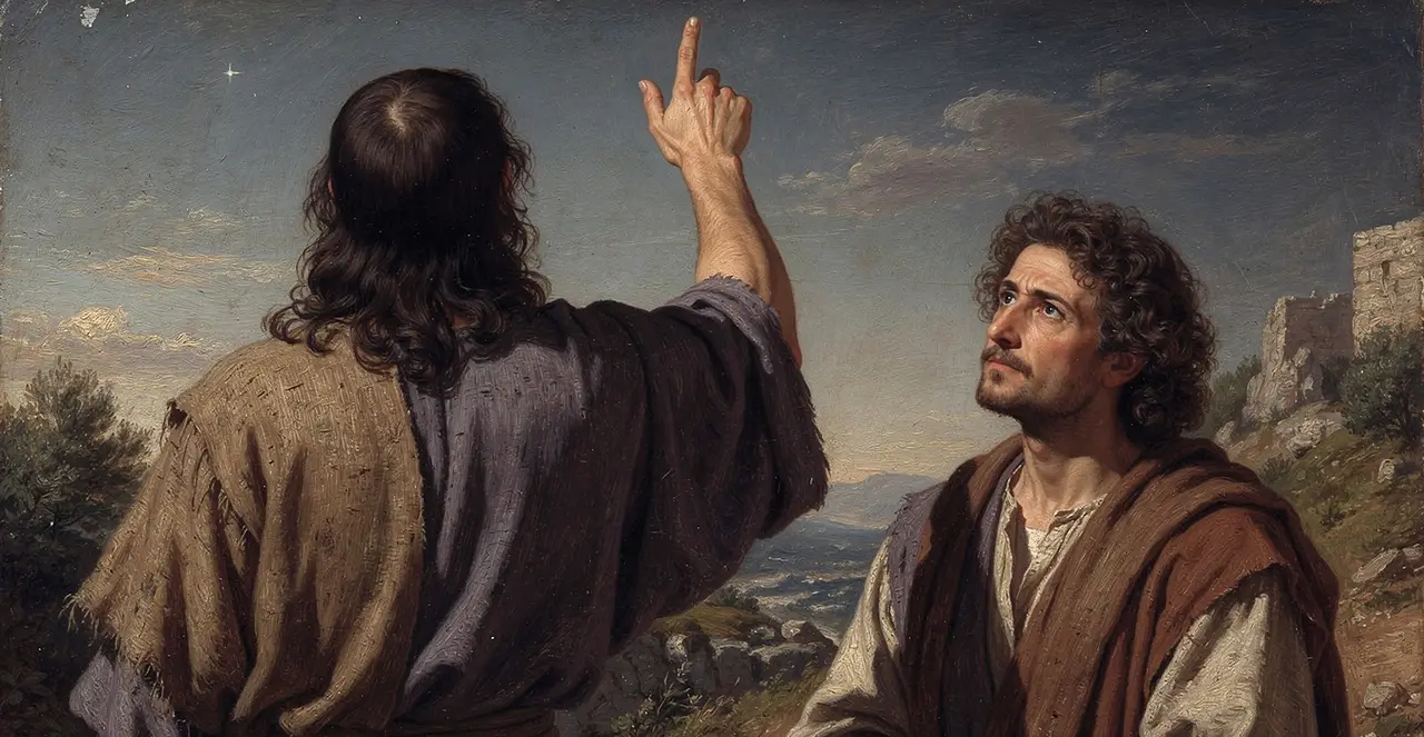 Luke 21:25-29 — Luke, oil painting · TruthPrints