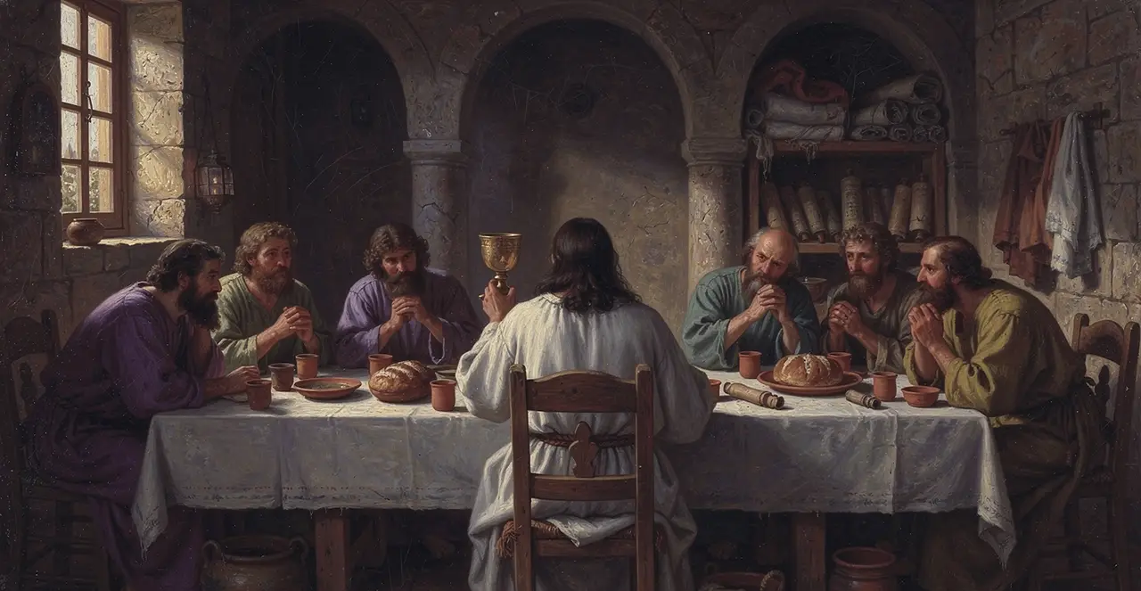 Luke 22:14-18 — Luke, oil painting · TruthPrints