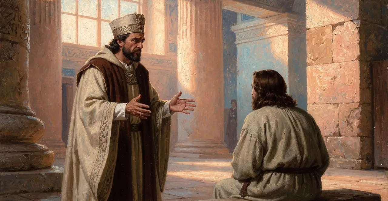 Luke 22:69-71 — Luke, oil painting · TruthPrints