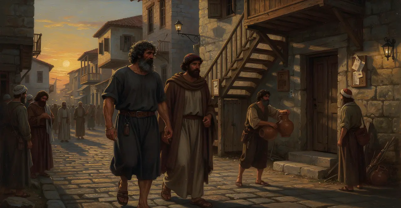 Luke 22:8-13 — Luke, oil painting · TruthPrints