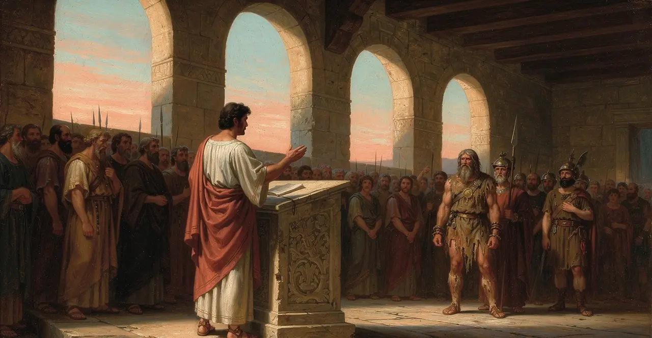 Luke 23:17-22 — Luke, oil painting · TruthPrints