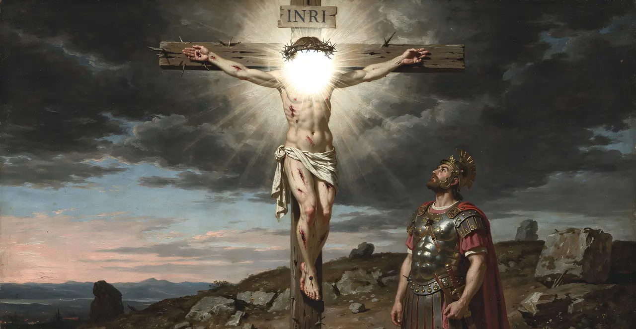 Luke 23:44-48 — Luke, oil painting · TruthPrints