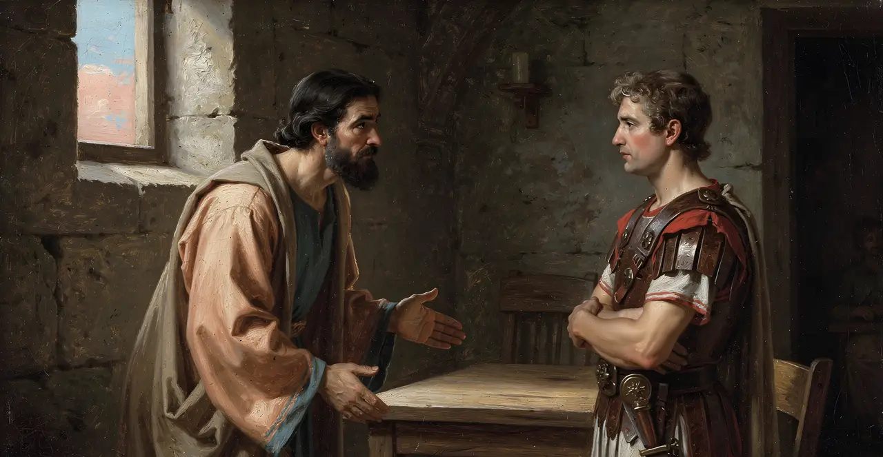 Luke 23:49-53 — Luke, oil painting · TruthPrints
