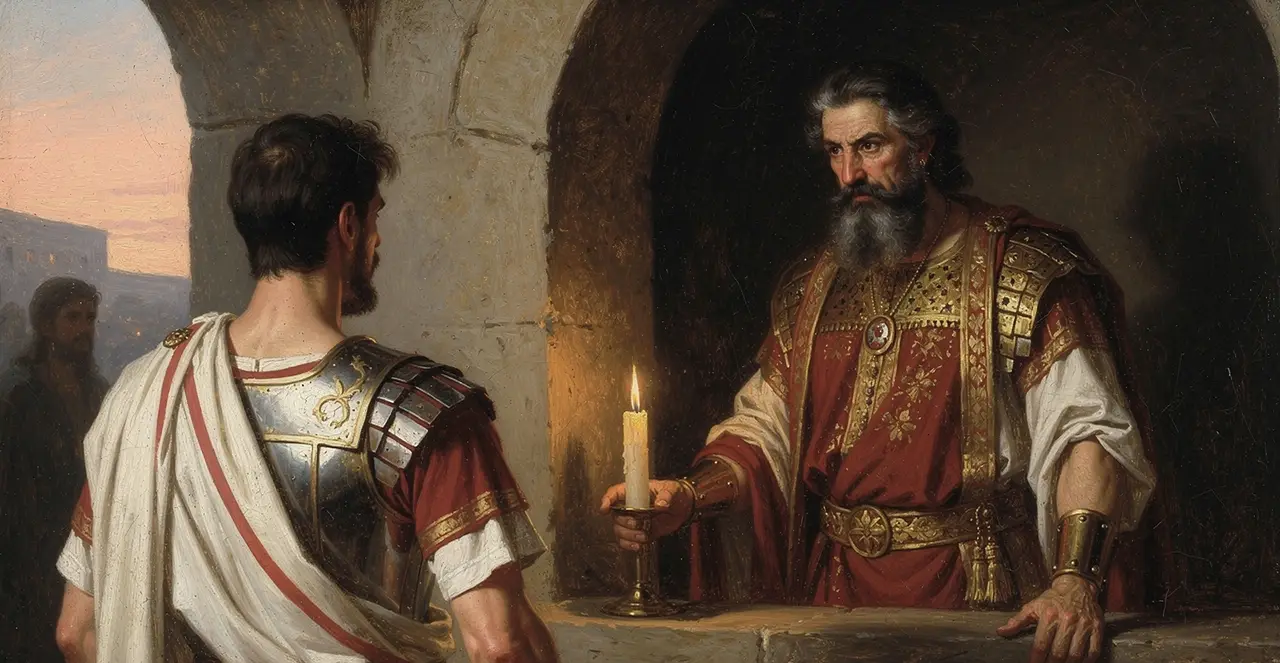 Luke 23:7-11 — Luke, oil painting · TruthPrints