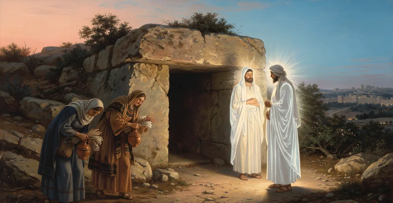 Luke 24:1-6 — Luke, oil painting · TruthPrints