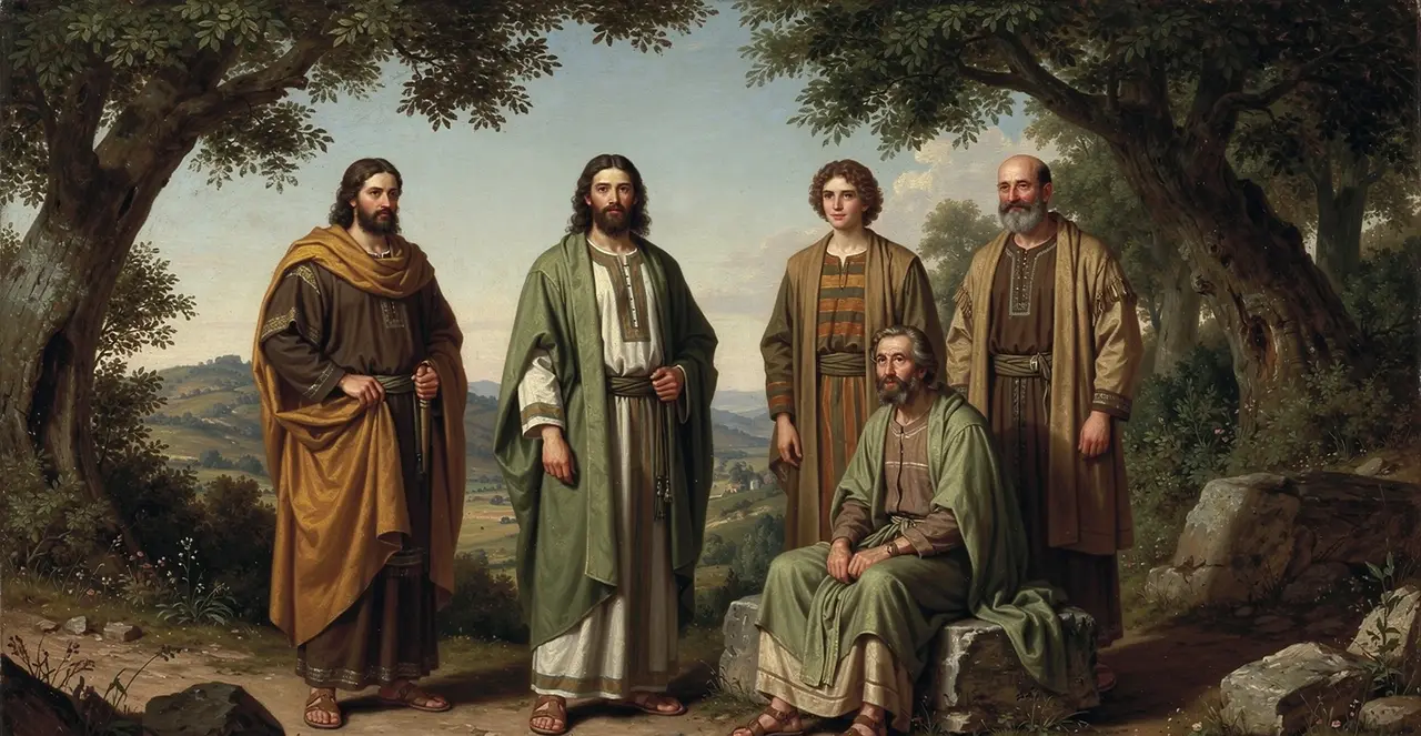 Luke 3:30-34 — Luke, oil painting · TruthPrints