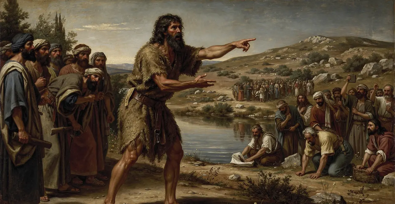 Luke 3:4-7 — Luke, oil painting · TruthPrints