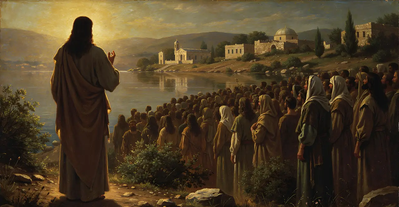 Luke 4:42-44 — Luke, oil painting · TruthPrints