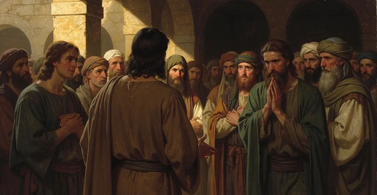 Luke 5:14-17 — Luke, oil painting · TruthPrints