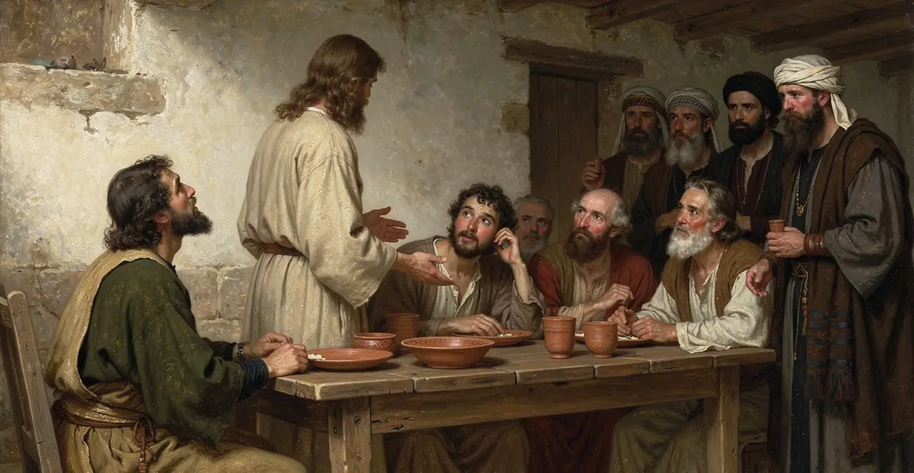 Luke 5:27-31 — Luke, oil painting · TruthPrints