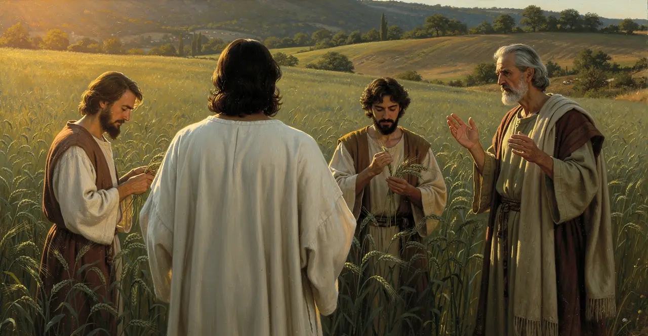 Luke 6:1-4 — Luke, oil painting · TruthPrints