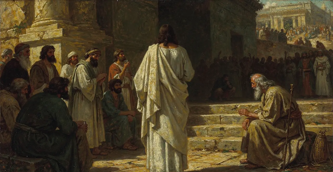 Luke 6:18-22 — Luke, oil painting · TruthPrints