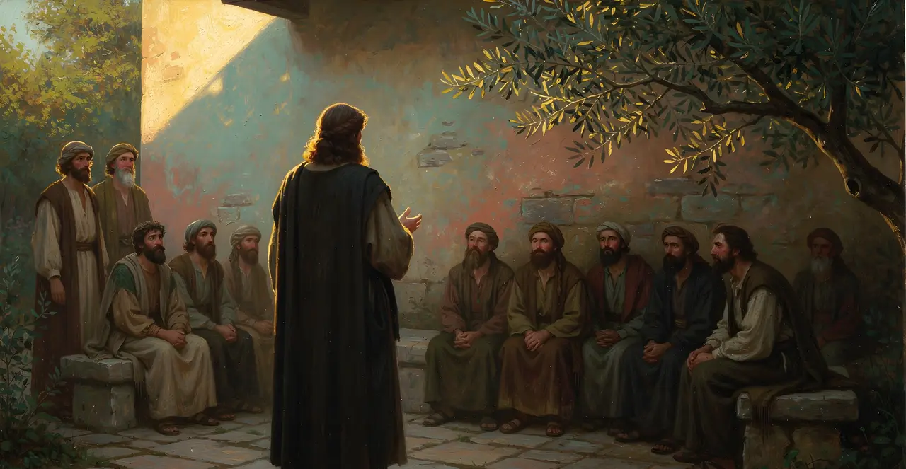 Luke 6:45-47 — Luke, oil painting · TruthPrints