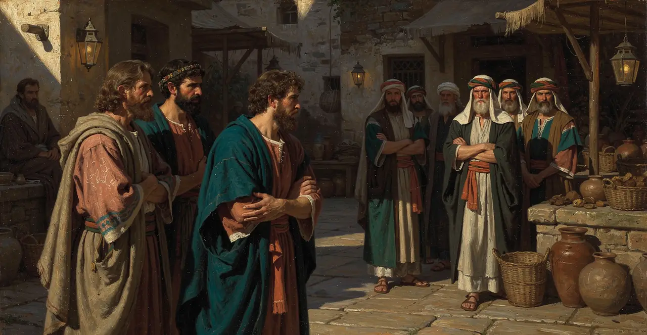 Luke 7:29-33 — Luke, oil painting · TruthPrints
