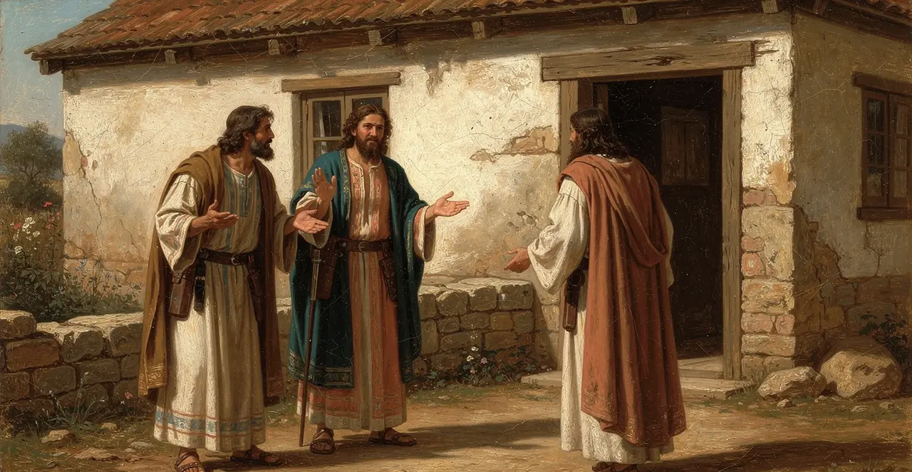 Luke 7:6-8 — Luke, oil painting · TruthPrints