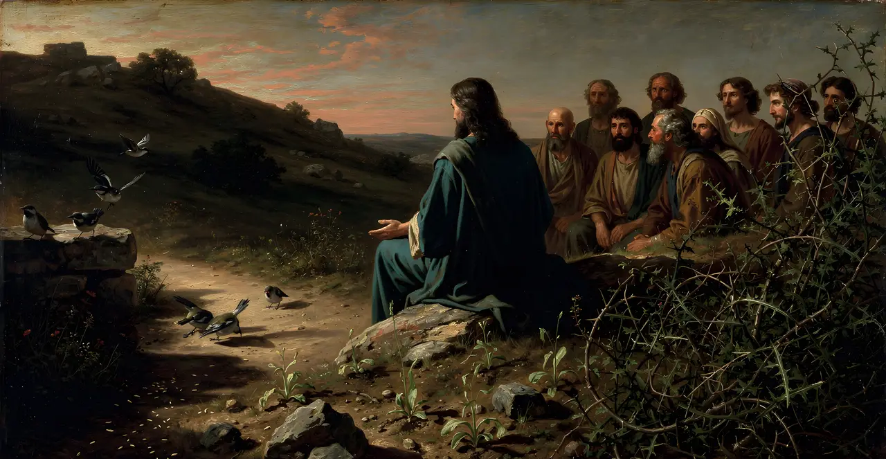 Luke 8:10-13 — Luke, oil painting · TruthPrints