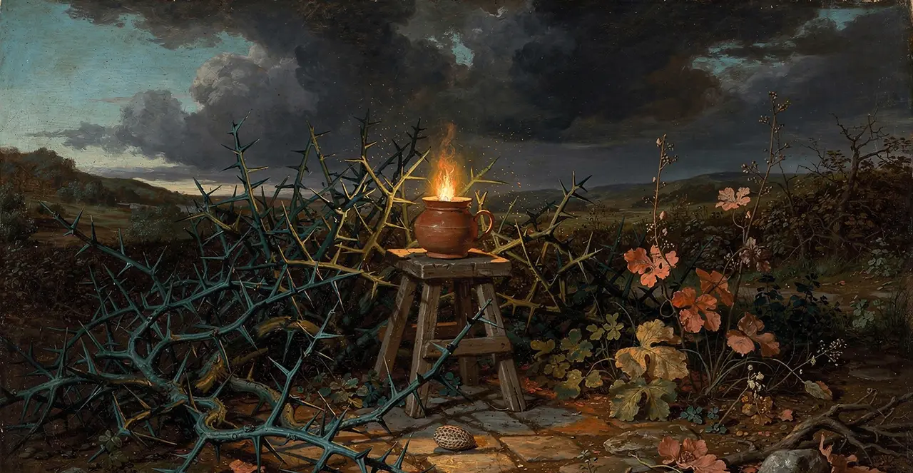 Luke 8:14-16 — Luke, oil painting · TruthPrints