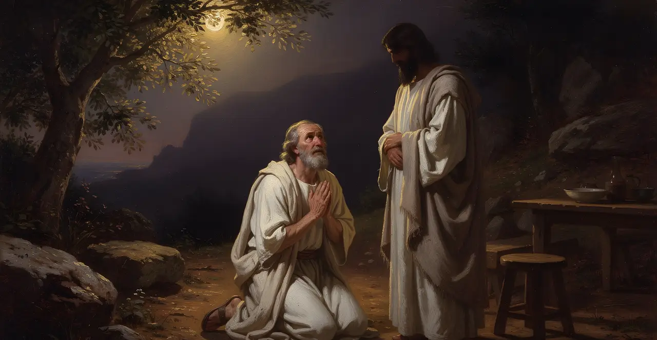 Luke 9:19-23 — Luke, oil painting · TruthPrints