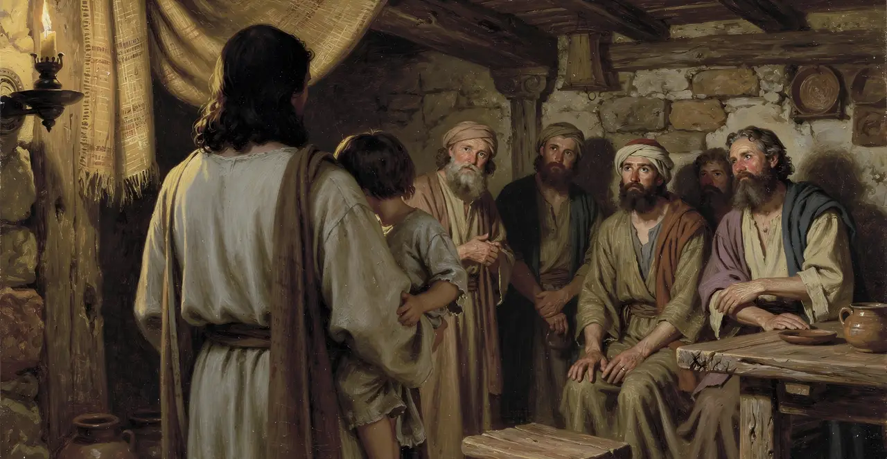 Luke 9:46-50 — Luke, oil painting · TruthPrints