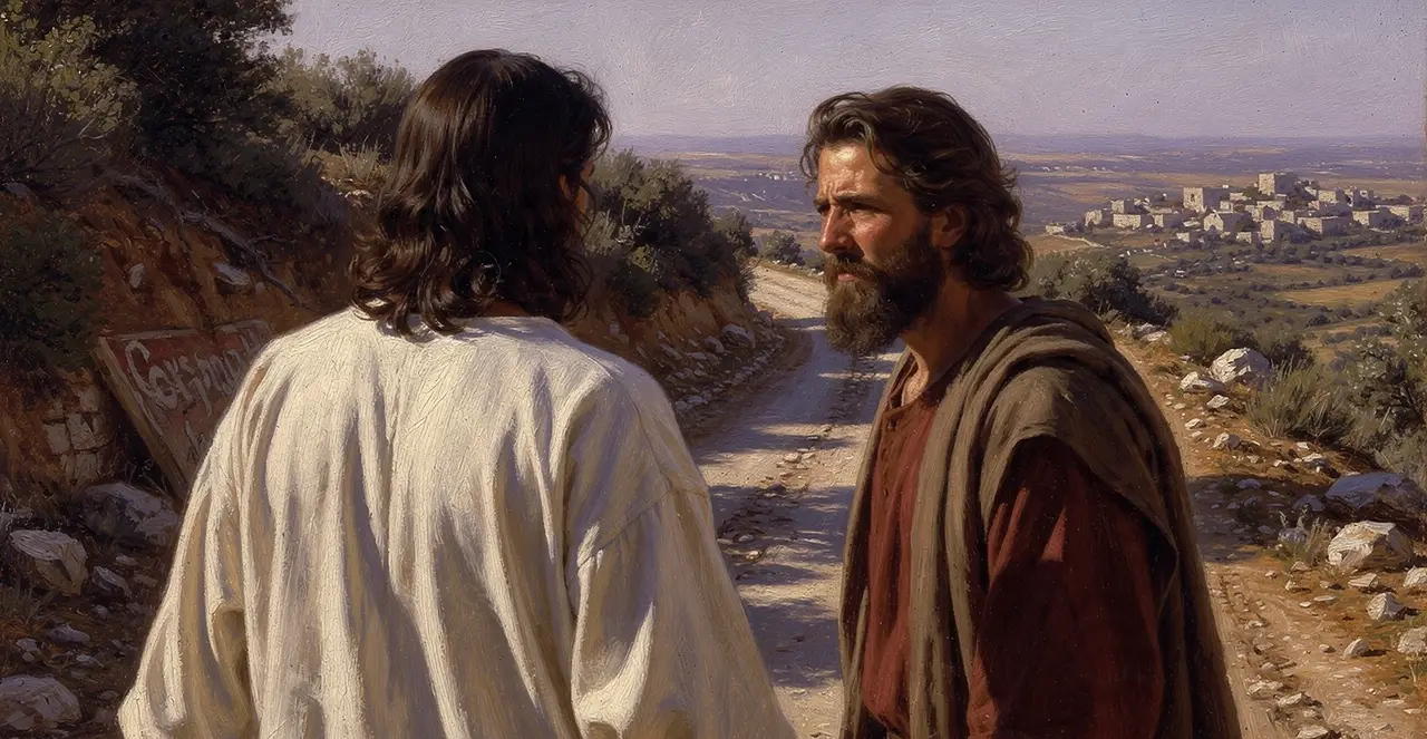 Luke 9:56-60 — Luke, oil painting · TruthPrints