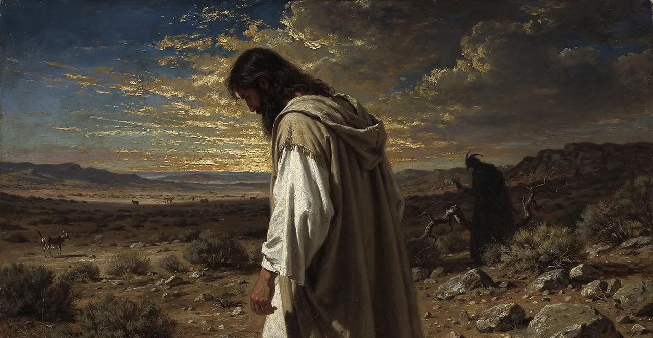 Mark 1:11-15 — Mark, oil painting · TruthPrints