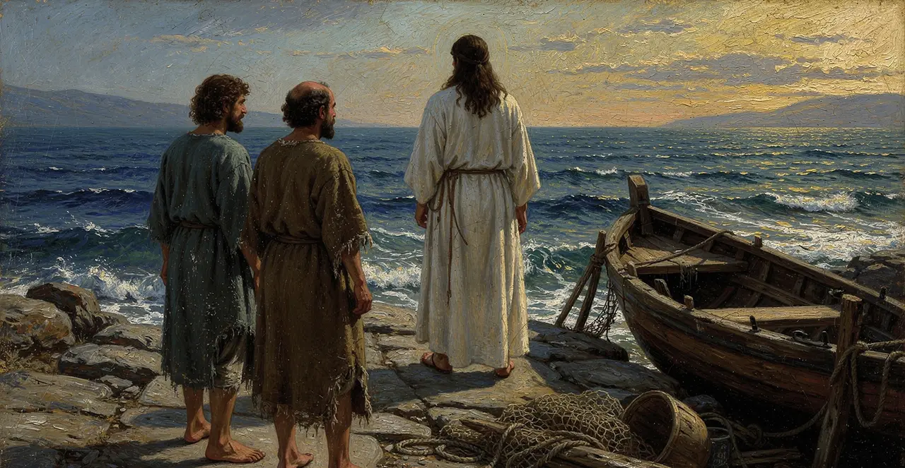 Mark 1:16-20 — Mark, oil painting · TruthPrints