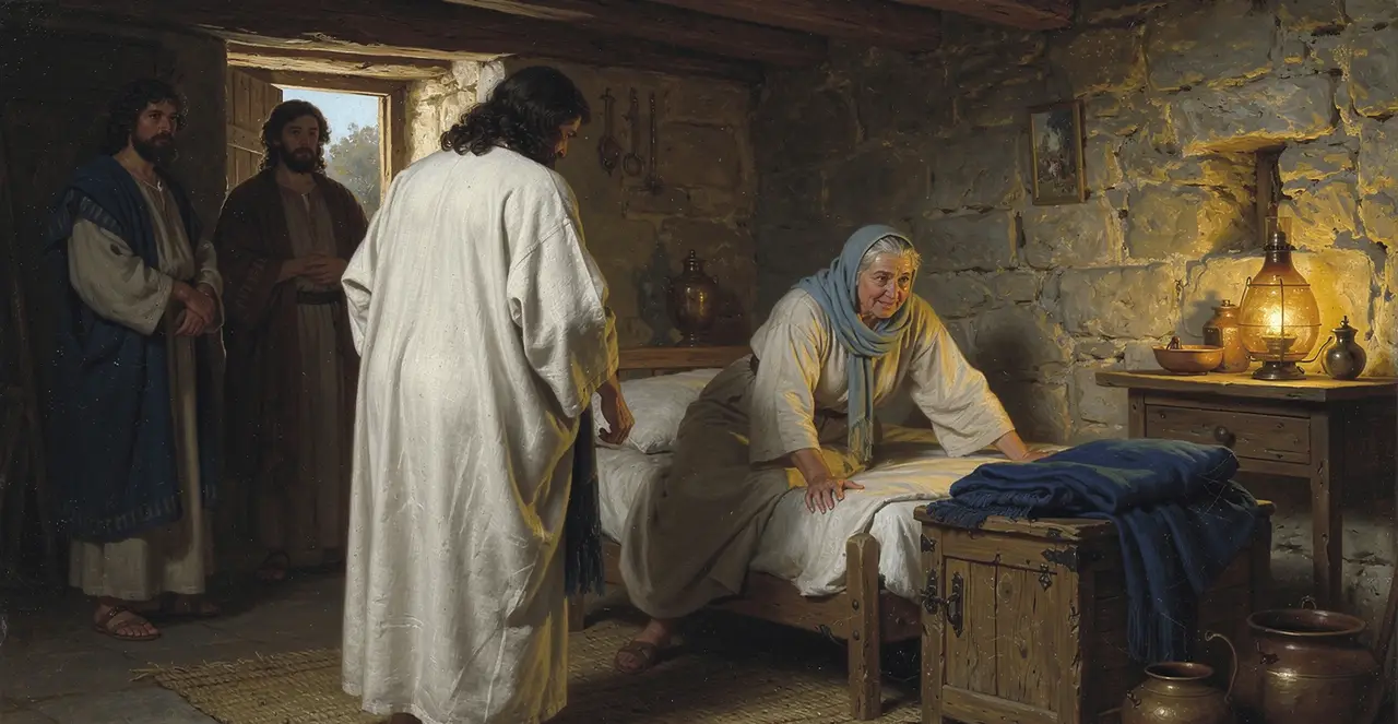 Mark 1:27-31 — Mark, oil painting · TruthPrints