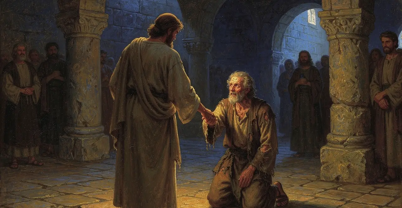 Mark 1:38-43 — Mark, oil painting · TruthPrints