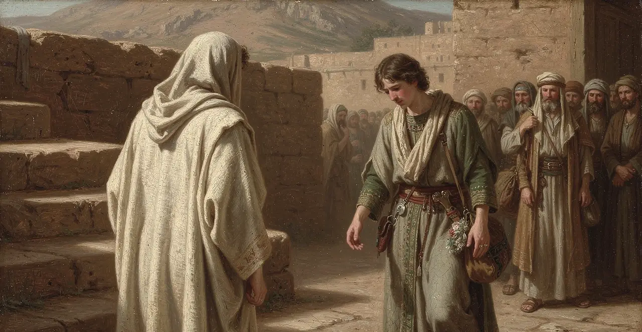 Mark 10:22-26 — Mark, oil painting · TruthPrints