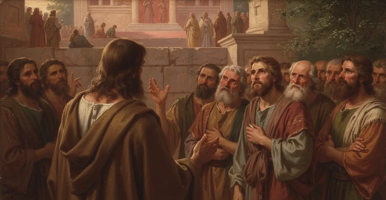 Mark 10:27-30 — Mark, oil painting · TruthPrints