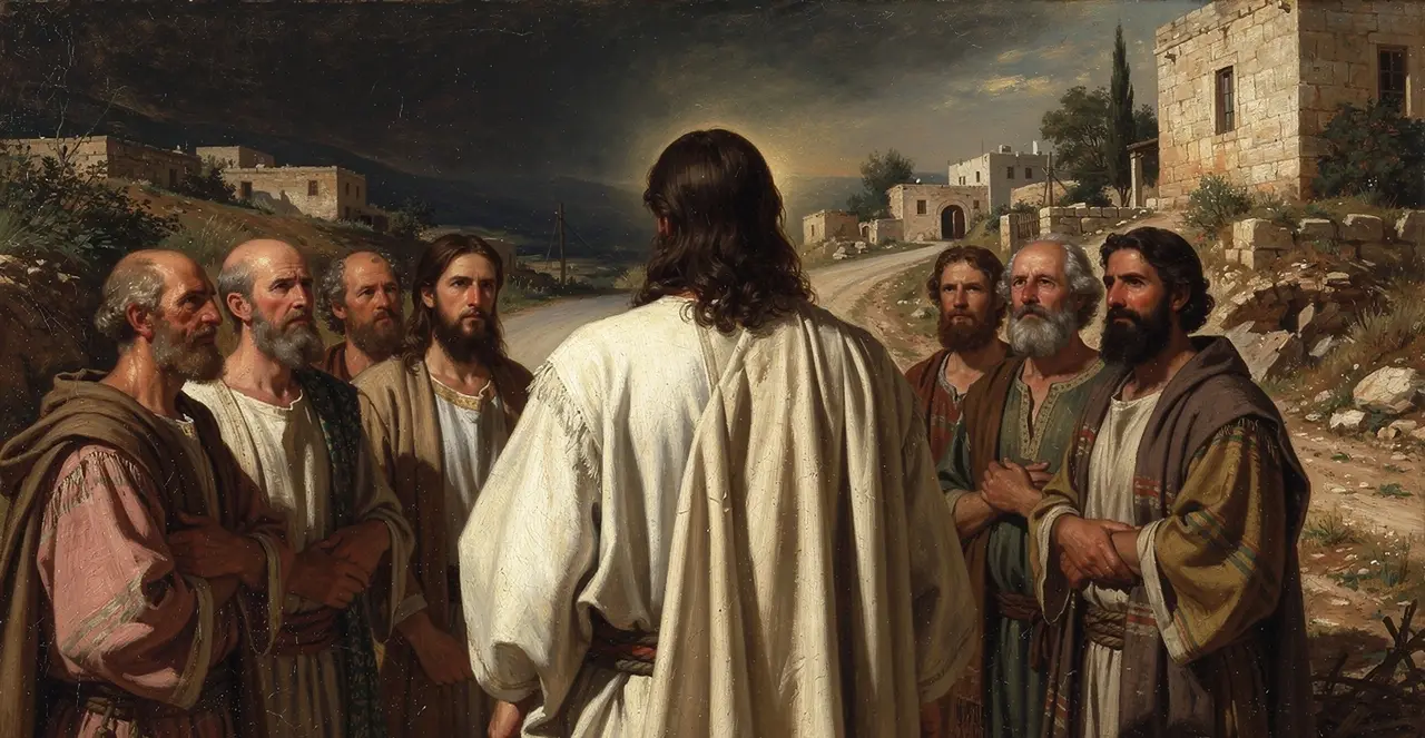Mark 10:42-45 — Mark, oil painting · TruthPrints