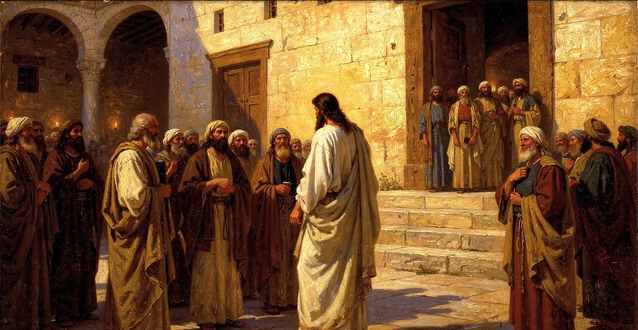 Mark 11:32-33 — Mark, oil painting · TruthPrints