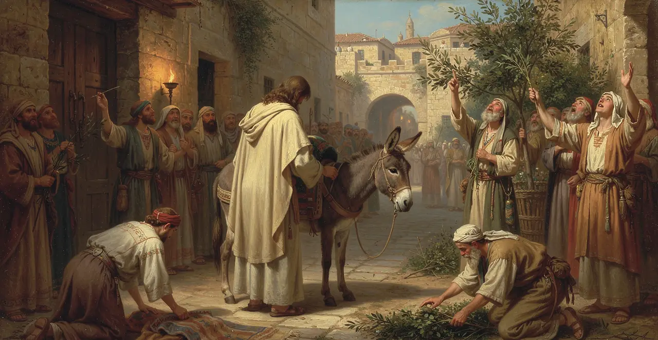 Mark 11:5-9 — Mark, oil painting · TruthPrints