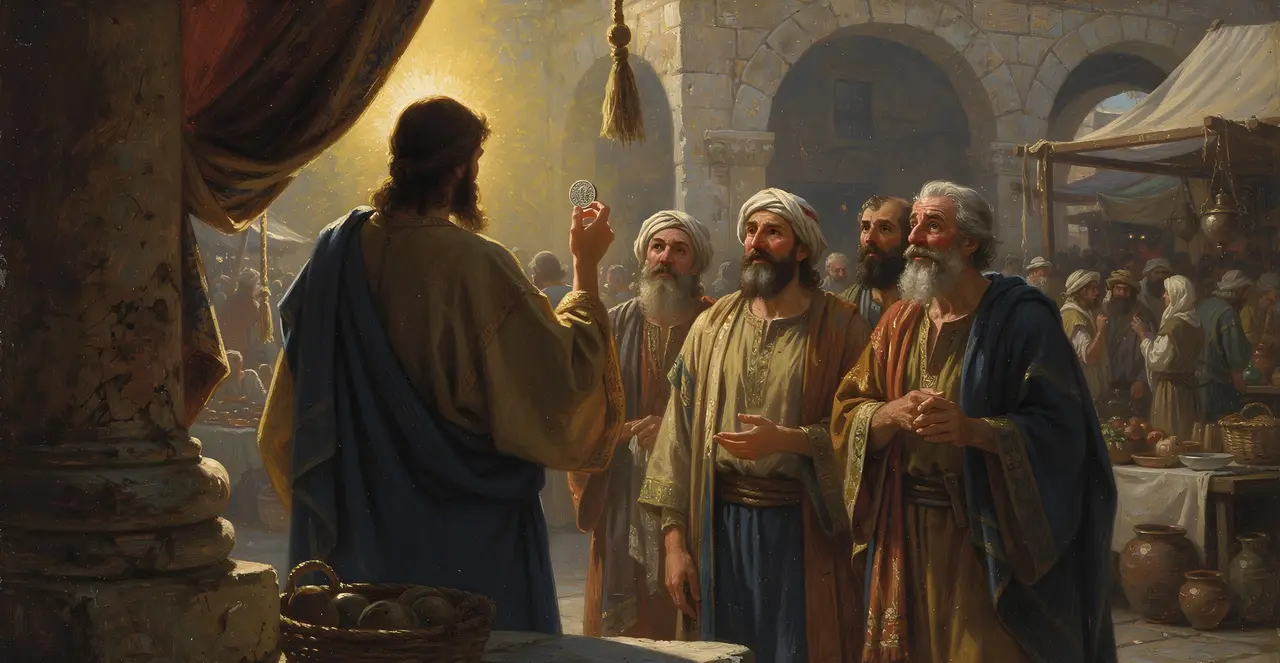 Mark 12:15-18 — Mark, oil painting · TruthPrints