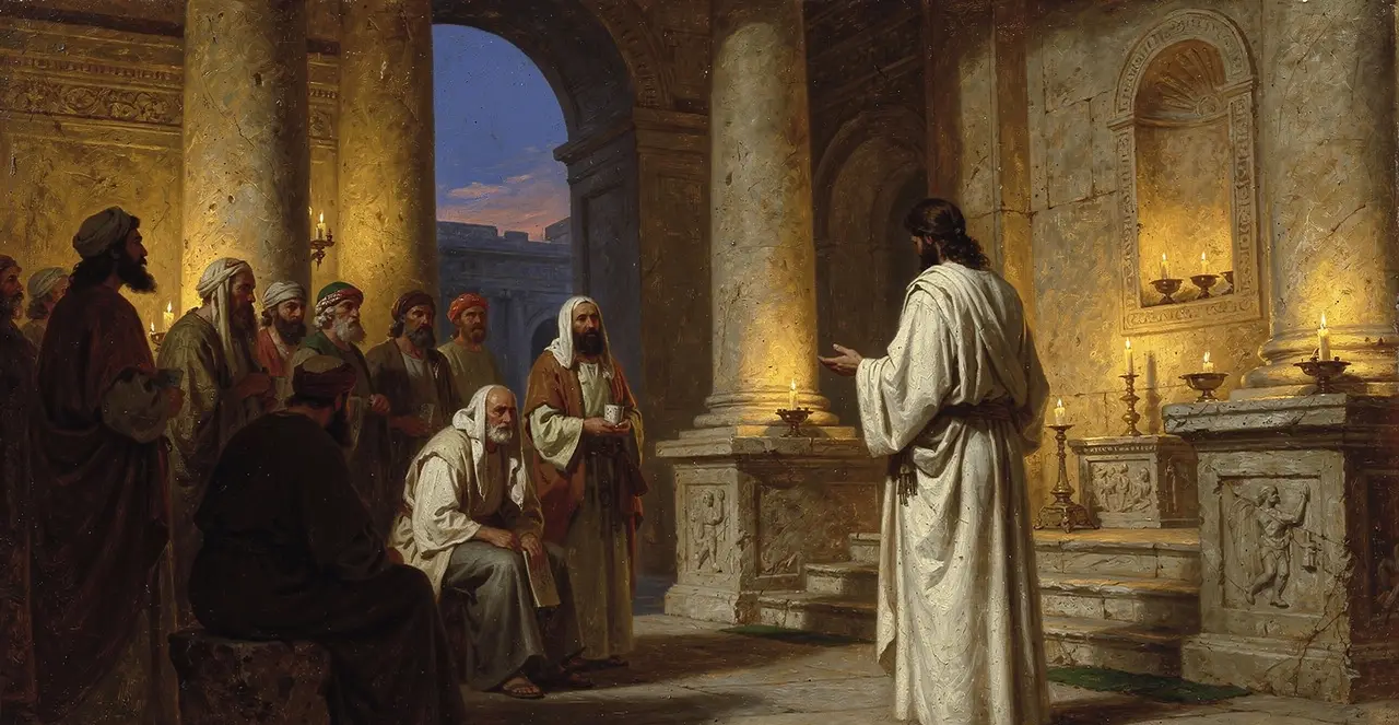 Mark 12:24-27 — Mark, oil painting · TruthPrints