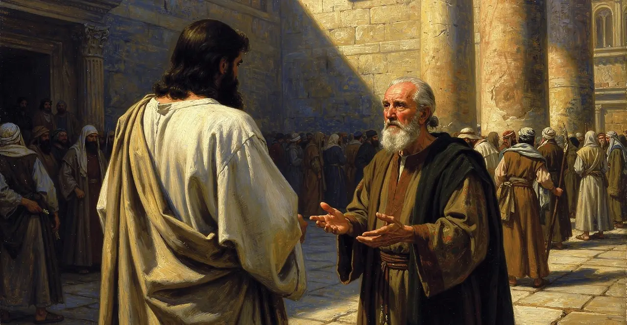 Mark 12:28-31 — Mark, oil painting · TruthPrints