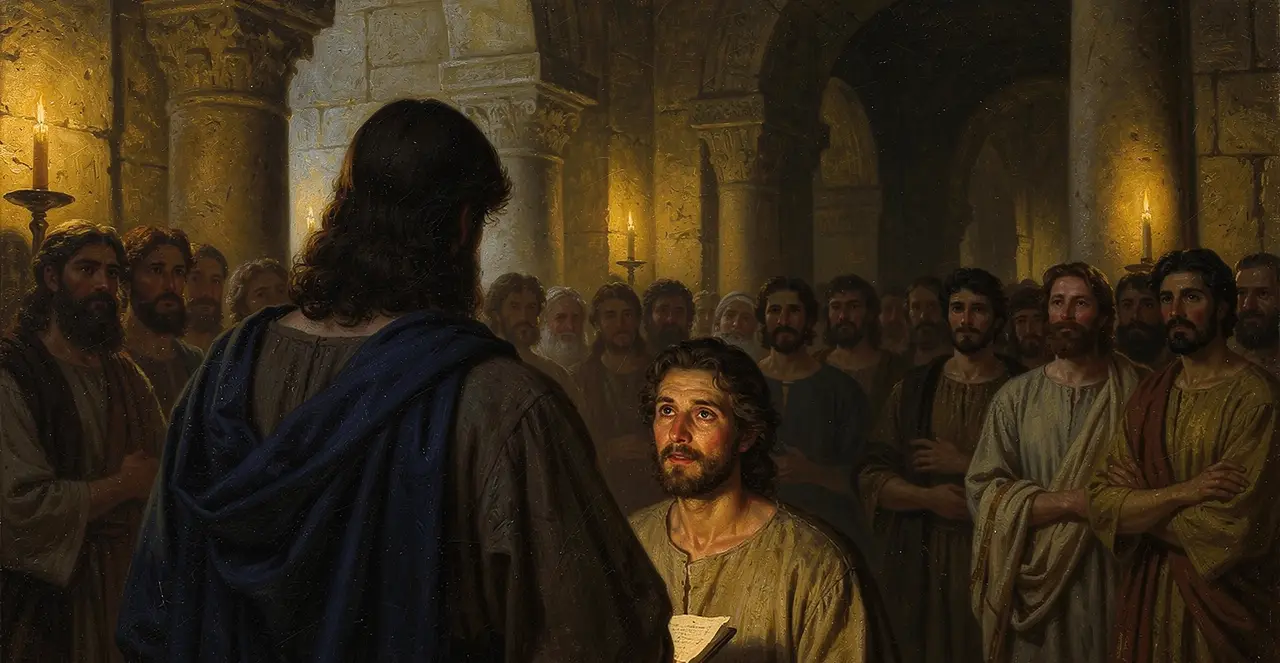 Mark 12:32-35 — Mark, oil painting · TruthPrints