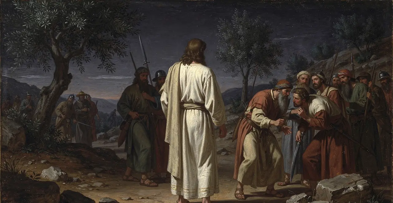 Mark 14:47-52 — Mark, oil painting · TruthPrints