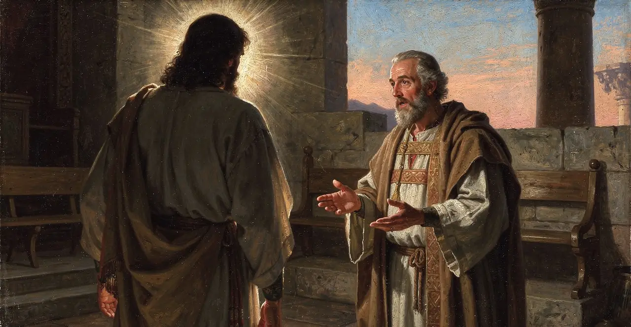 Mark 14:58-62 — Mark, oil painting · TruthPrints