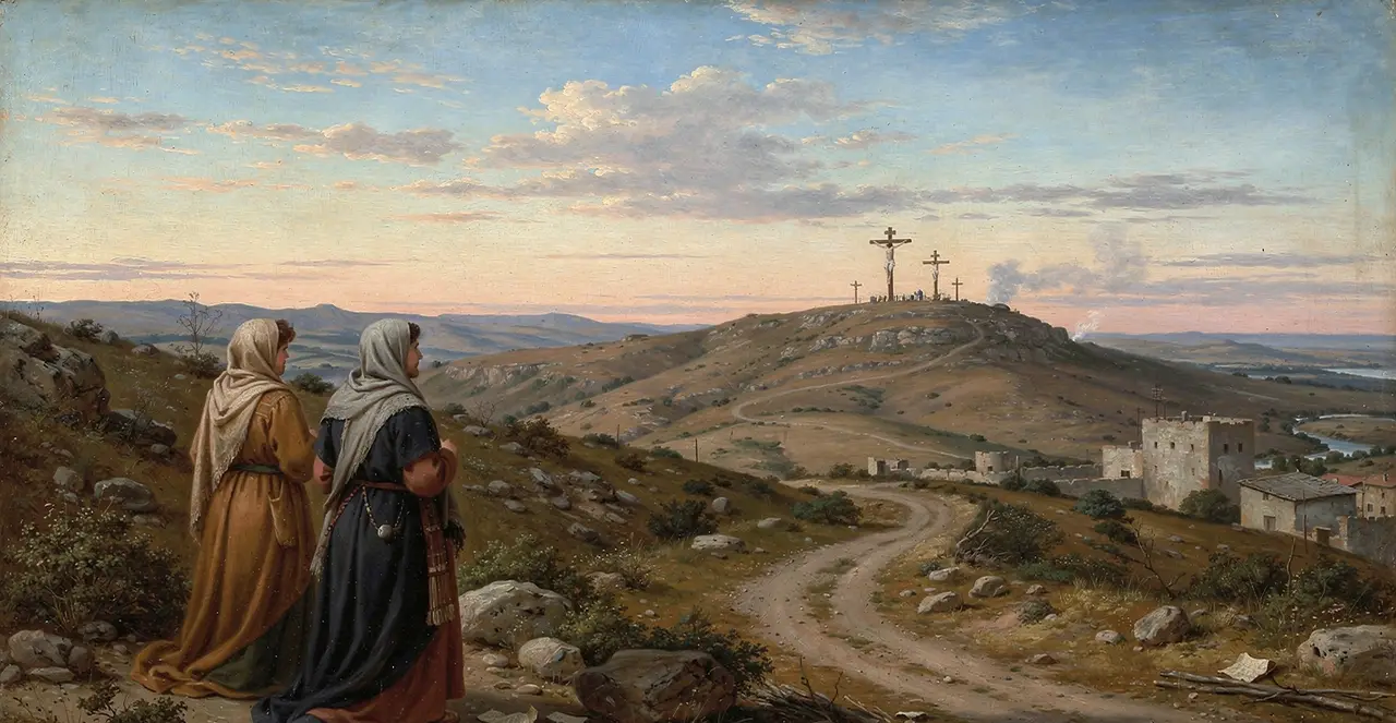 Mark 15:40-43 — Mark, oil painting · TruthPrints