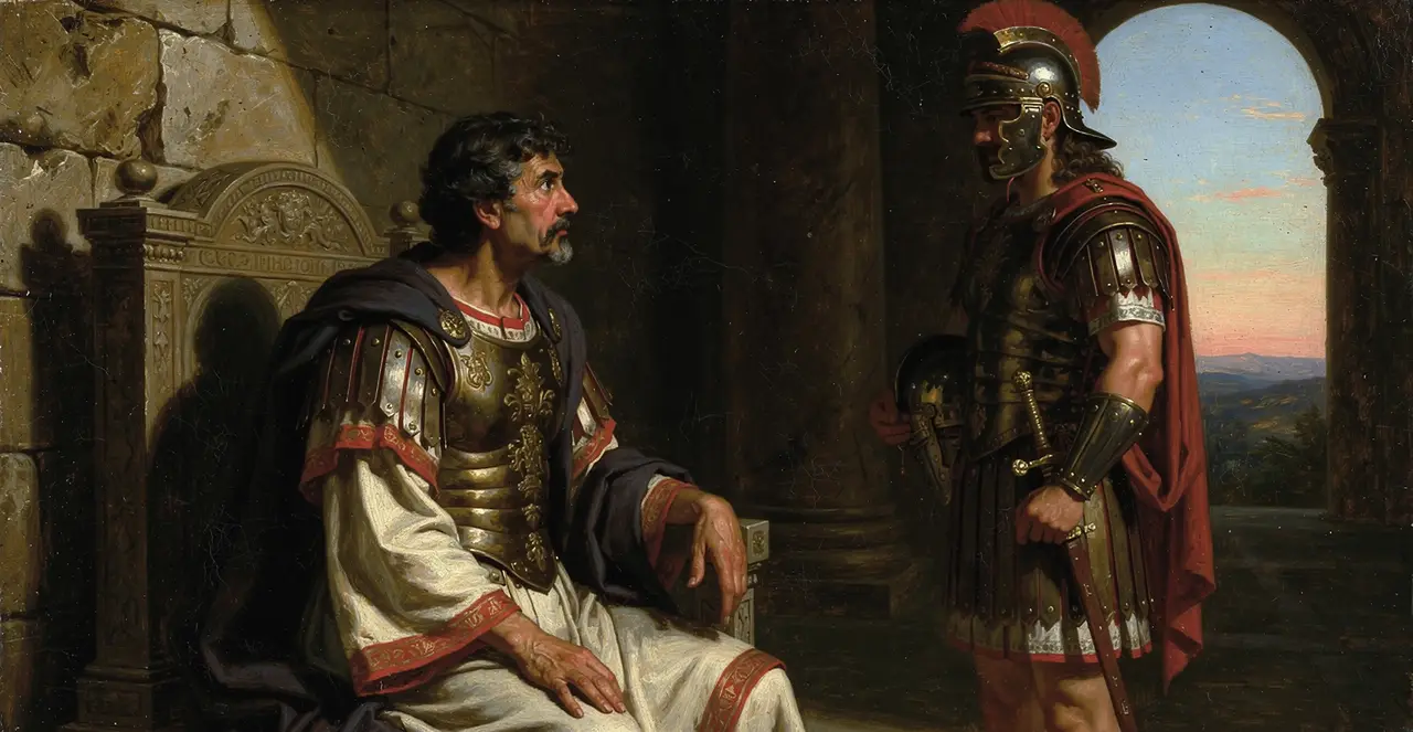 Mark 15:44-47 — Mark, oil painting · TruthPrints