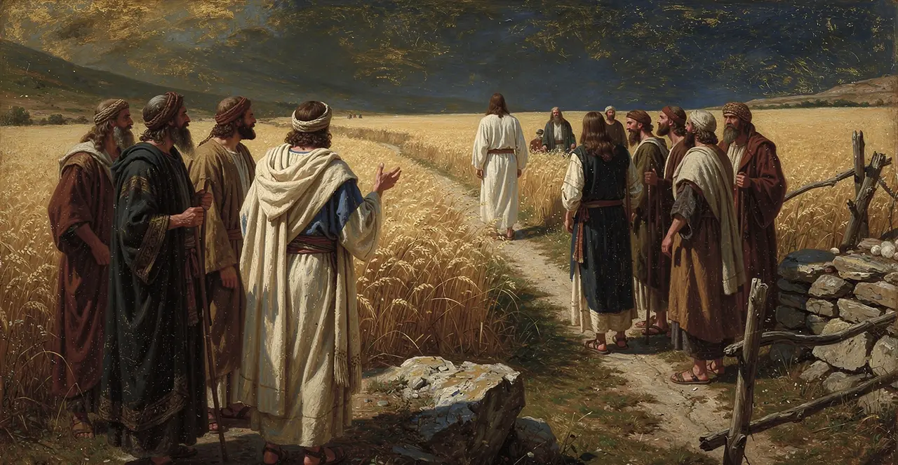 Mark 2:22-25 — Mark, oil painting · TruthPrints