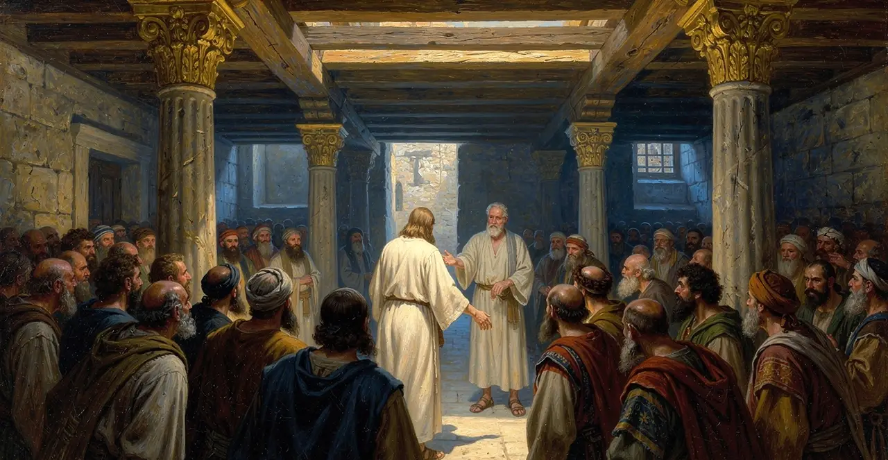 Markus 3,1-4 — Markus, Ölgemälde · TruthPrints