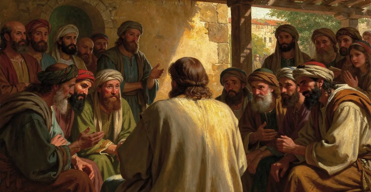 Mark 3:21-26 — Mark, oil painting · TruthPrints