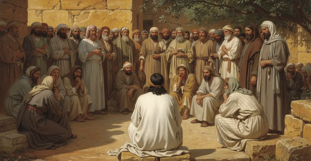 Mark 3:32-35 — Mark, oil painting · TruthPrints
