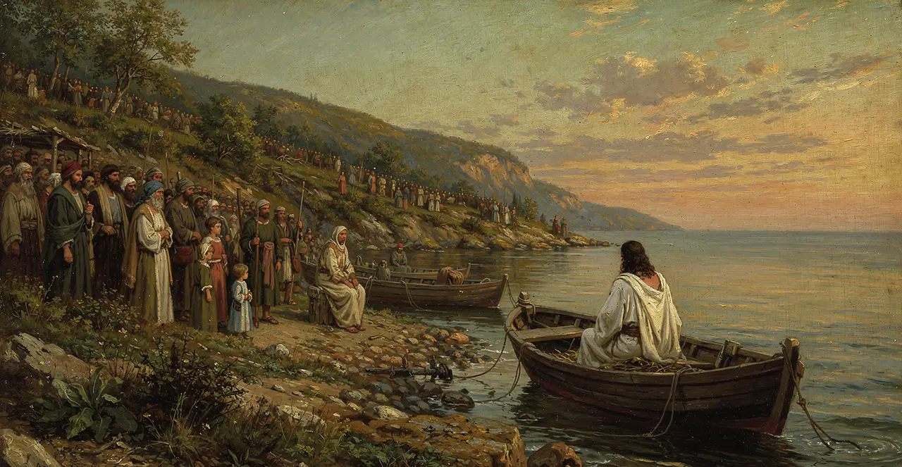 Mark 4:1-5 — Mark, oil painting · TruthPrints