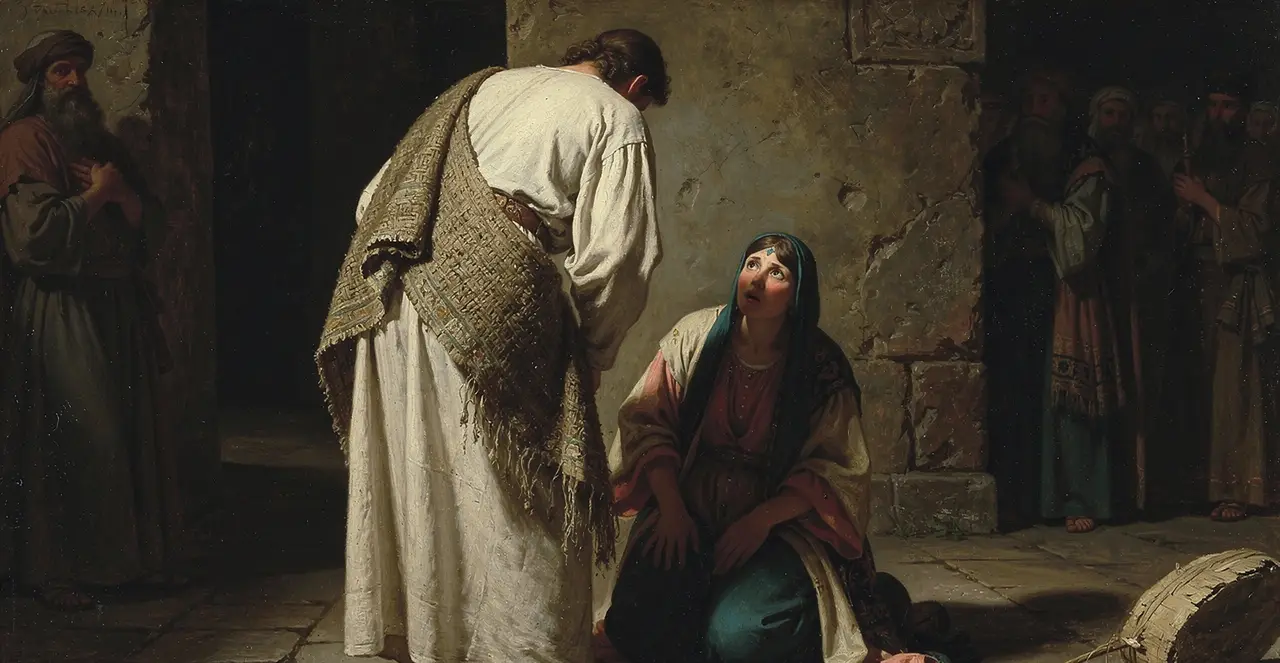 Mark 5:33-37 — Mark, oil painting · TruthPrints
