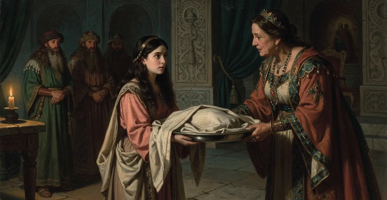 Mark 6:26-29 — Mark, oil painting · TruthPrints