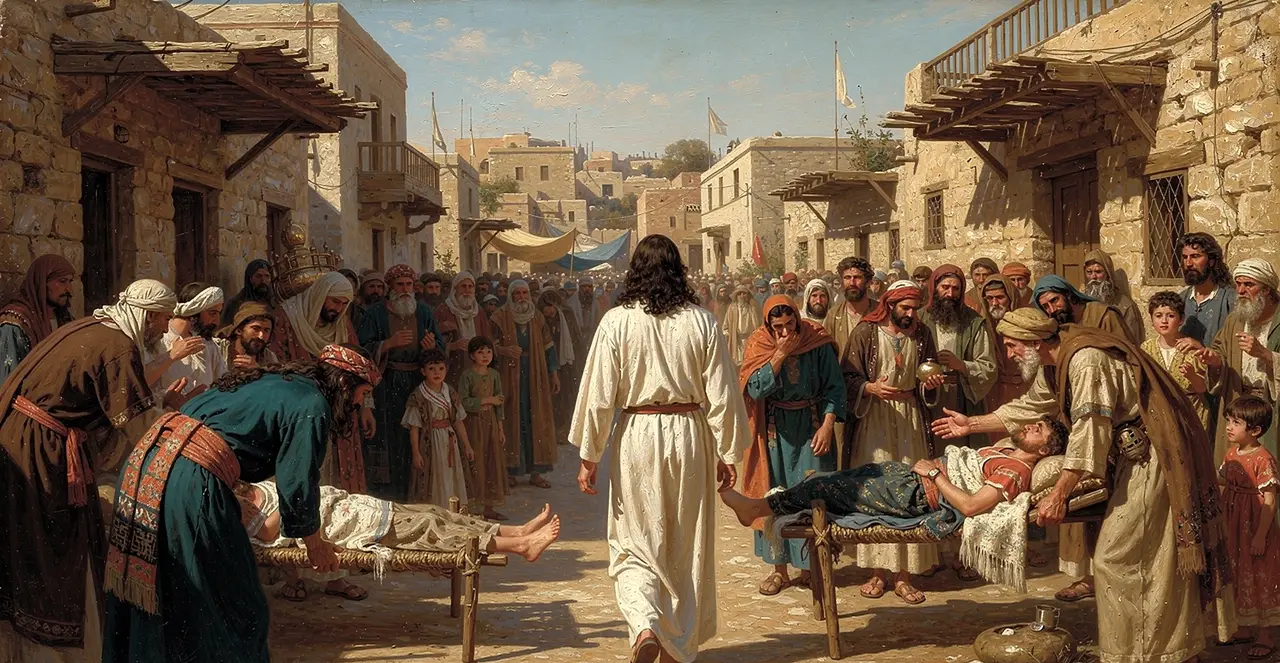Mark 6:55-56 — Mark, oil painting · TruthPrints