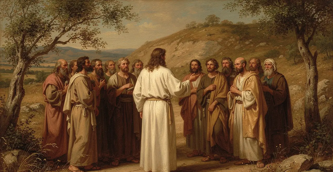 Mark 6:9-13 — Mark, oil painting · TruthPrints